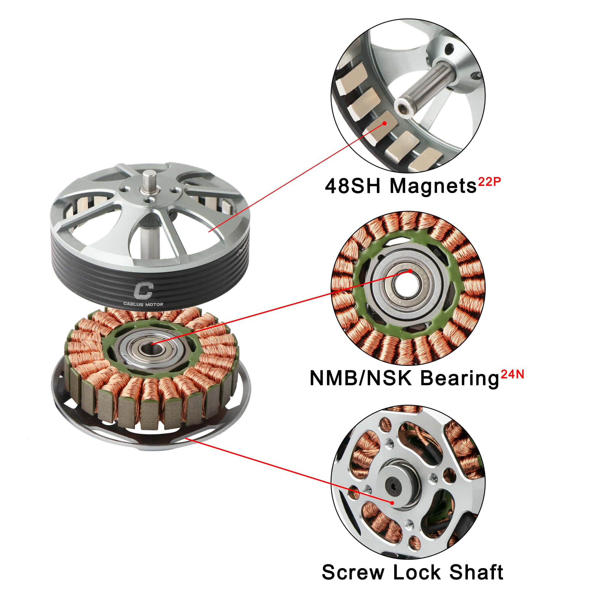 ST4108 MultiRotor Motor - Image 2